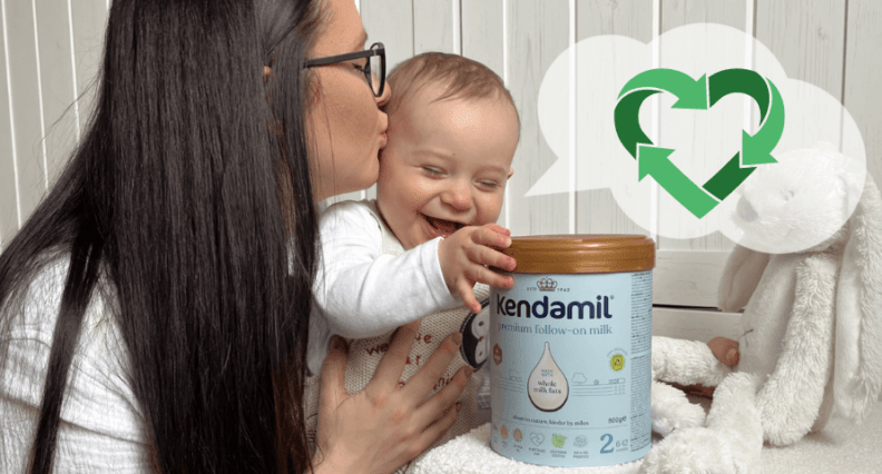 Ako recyklovať obal od Kendamil mliek?