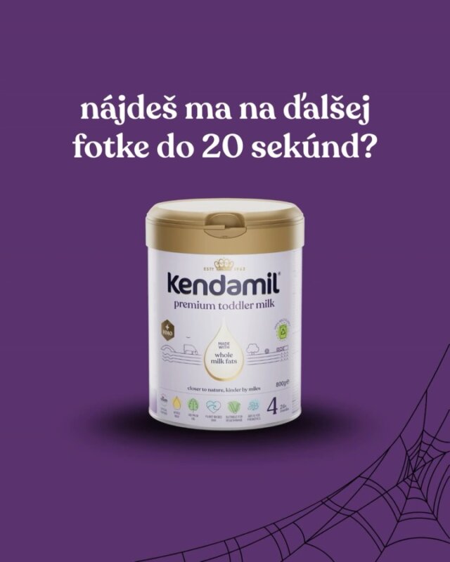 Nájdeš Kendamil Premium 4 medzi ostatnými Kendamilmi? 👀💜👻