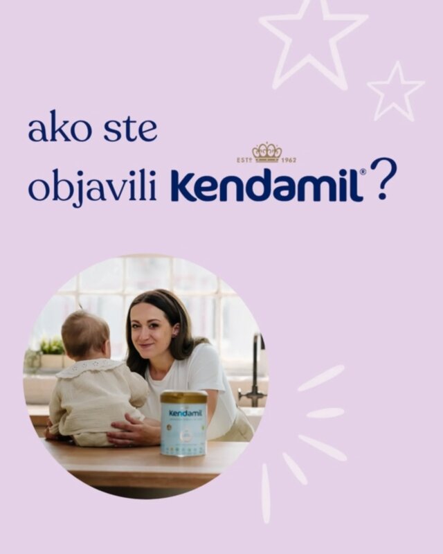 🍼PÝTAME SA...🍼

Ako začala vaša cesta s Kendamilom?😊

#kendamil #naplno #bezkompromisov #rodičovstvo

Dôležité upozornenie: Dojčenie je najlepší spôsob výživy dojčiat. Detské mlieka majú byť len súčasťou zmiešanej a vyváženej stravy. Spôsob použitia a ďalšie informácie sú uvedené na obaloch. Potravina pre osobitnú výživu. *HMO (3´GL)

#kendamil #naplno #bezkompromisov #rodičovstvo
#Kendamil #KendamilSK #KendamilPremium