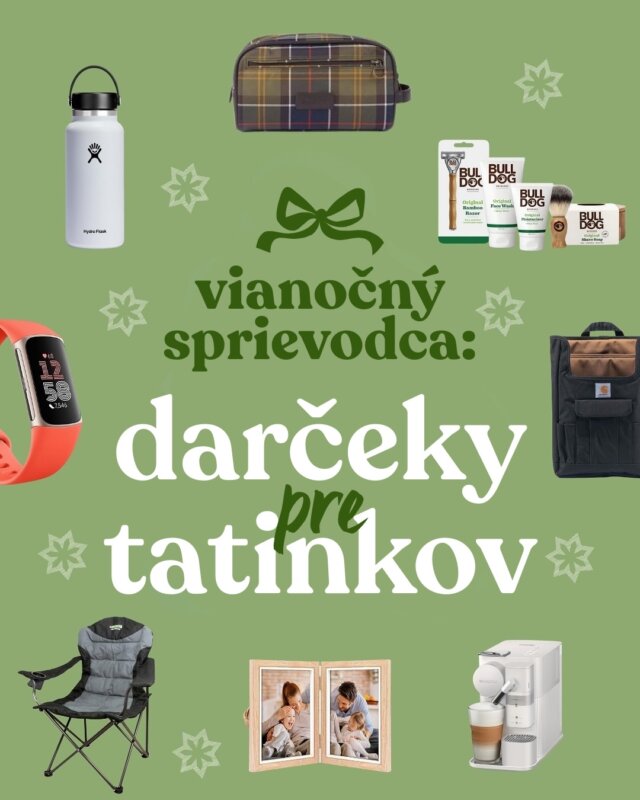 Darčeky rovnako výnimočné ako tatinko. 🎁✨

Prejdi si celú galériu a objav tie najlepšie tipy na darčeky pre každého tatinka! ➡️