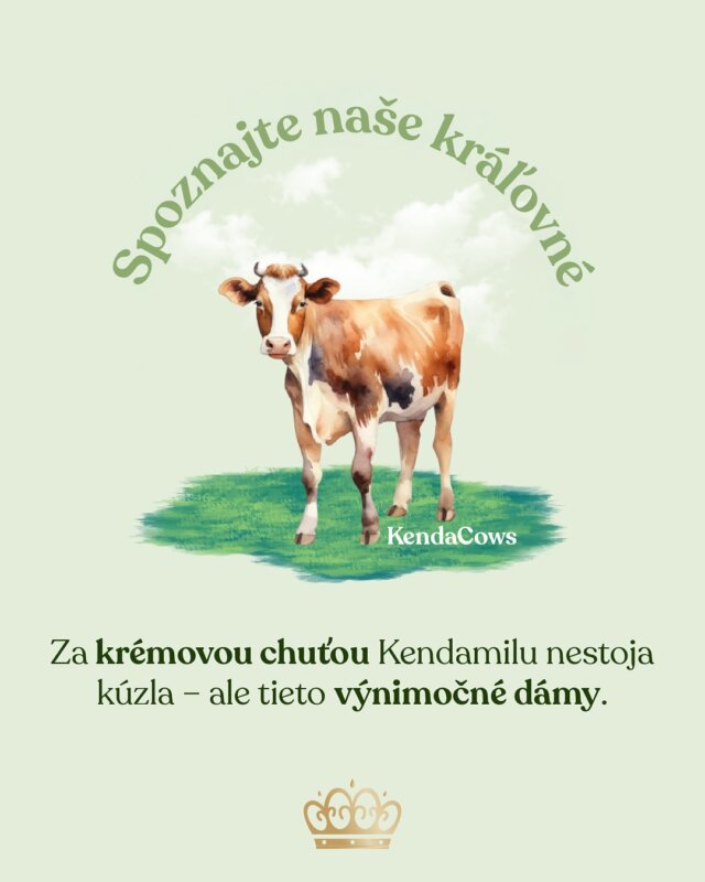 S plnotučným mliekom prichádza aj poriadna osobnosť. 👑⁠ A to platí aj pre naše KendaKrávičky z Kendamilu. 🐮
⁠
➡️ prejdi ďalej a zoznám sa s ozajstnými kráľovnami, ktoré stoja za tvojimi obľúbenými Kendamil receptúrami! 🍼
