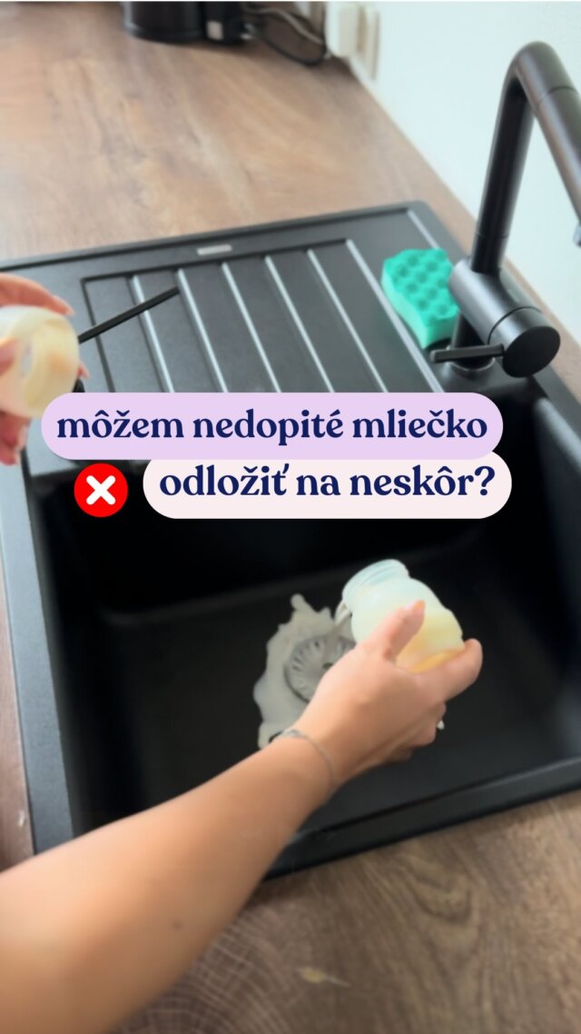 Môžem odložiť nedopité mlieko na neskôr? 🍼

Odporúča sa, že ak bábätko nevypije fľaštičku do 1 hodiny, zvyšok mlieka je potrebné vyliať. Takto zabezpečíš, že bruško tvojho bábätka zostane v bezpečí pred škodlivými baktériami. 🦠

Dôležité upozornenie: Dojčenie je najlepší spôsob výživy. Dojčenská výživa by sa mala používať iba na odporúčanie lekára. Spôsob použitia a ďalšie informácie nájdeš na obaloch. Potravina na osobitné výživové účely.